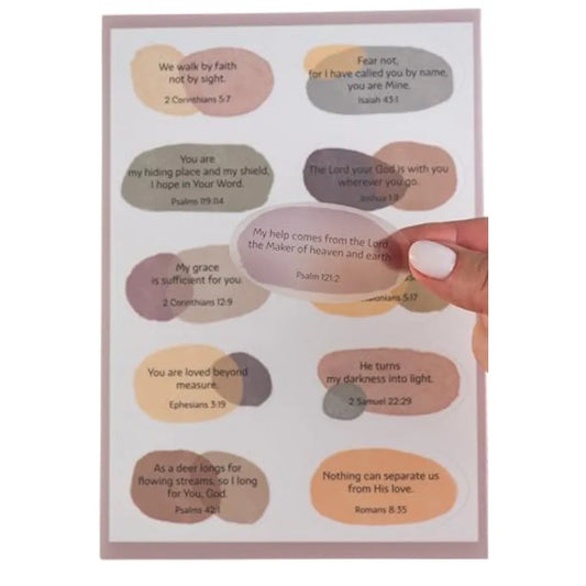 80pcs Inspirational Bible Verse Stickers for Water Bottles, Laptops, and Journals, and more