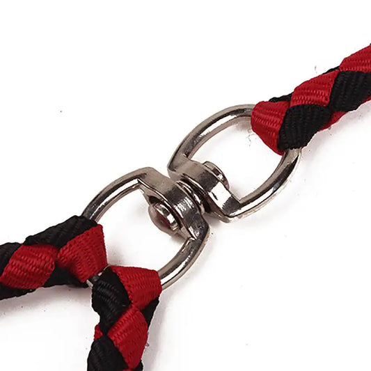 1.4m Pet Double Leash 2 Way Couplers
