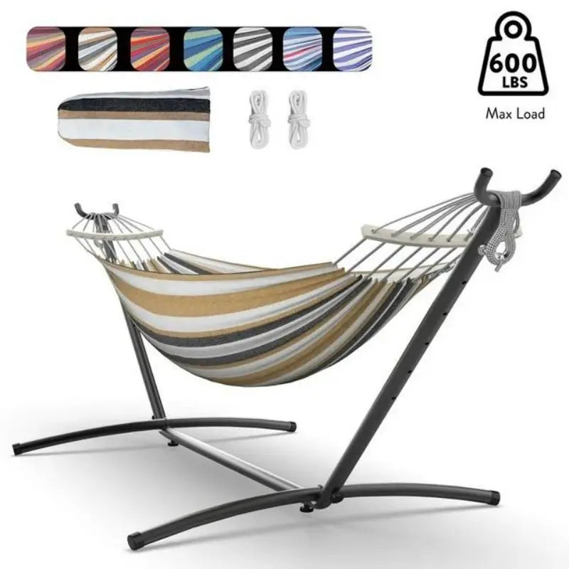Hammock with Adjustable Stand w/Storage Bag,