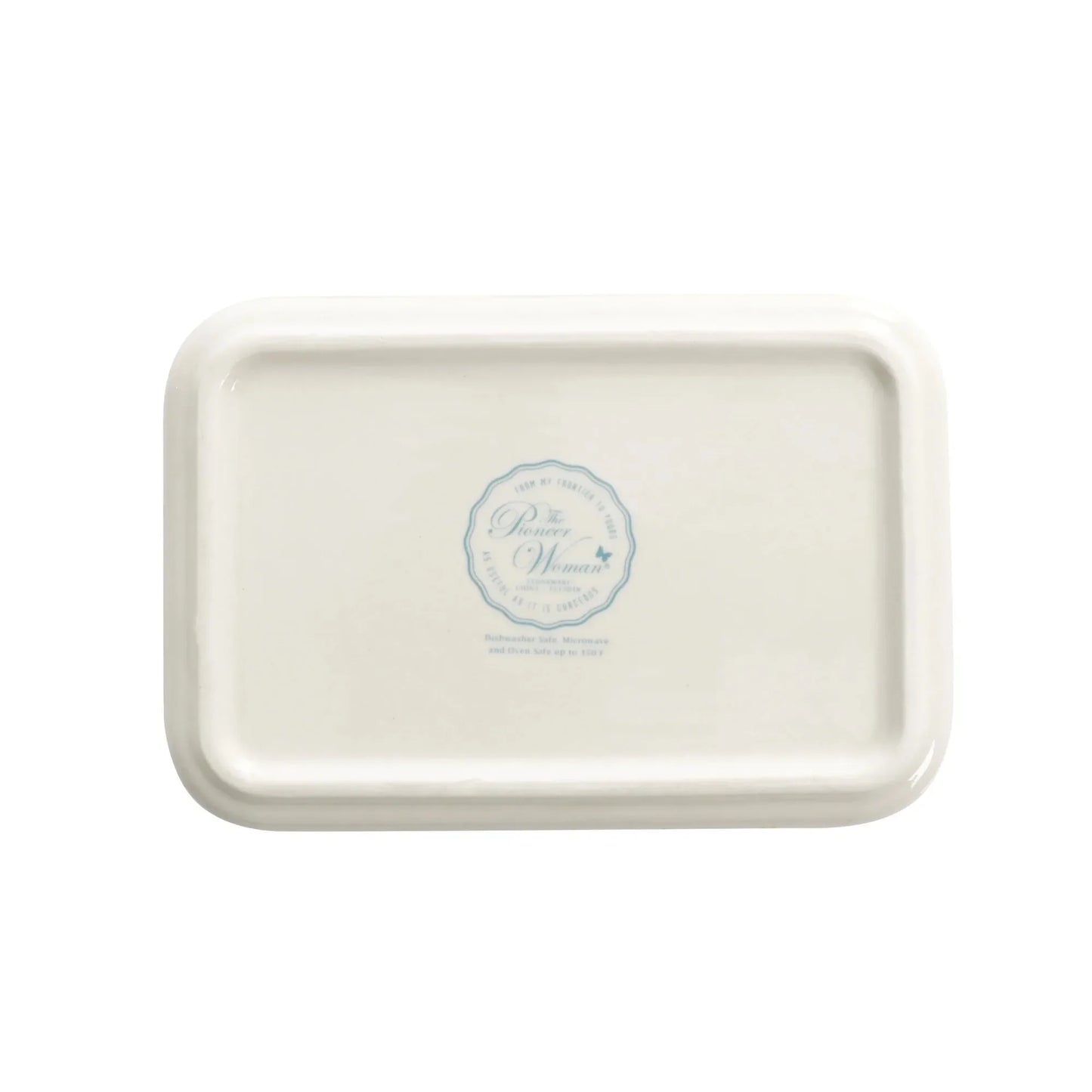 Sweet Rose Ceramic Nesting Bowls 6-Piece Set with Lids, Vintage Stoneware