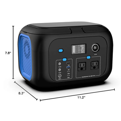 Portable Power Station,110V AC Outlets Solar Generator Power Bank