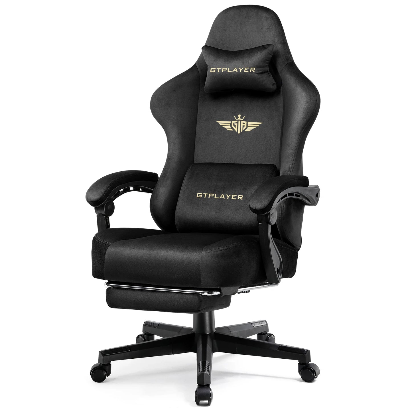 Computer/Gaming Desk Chair - Breathable Fabric, Cushioned with Adjustable Height and Armrests-5 colors Available