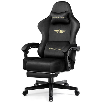 Computer/Gaming Desk Chair - Breathable Fabric, Cushioned with Adjustable Height and Armrests-5 colors Available