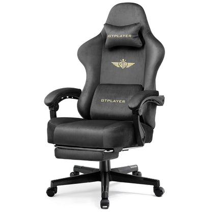 Computer/Gaming Desk Chair - Breathable Fabric, Cushioned with Adjustable Height and Armrests-5 colors Available