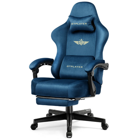 Computer/Gaming Desk Chair - Breathable Fabric, Cushioned with Adjustable Height and Armrests-5 colors Available