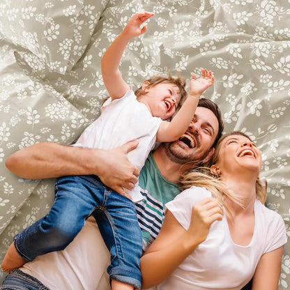 4Pc Floral Sheet Set – Soft Microfiber, Wrinkle-Free, Luxurious Printed Bed Sheets