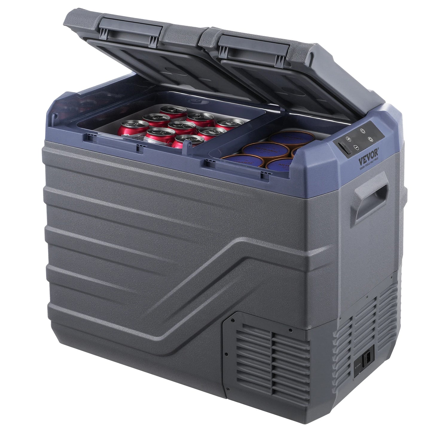 Car Refrigerator 12 Volt Fridge 40 L Dual Zone, Bluetooth, App Control, Portable and Multiple Uses