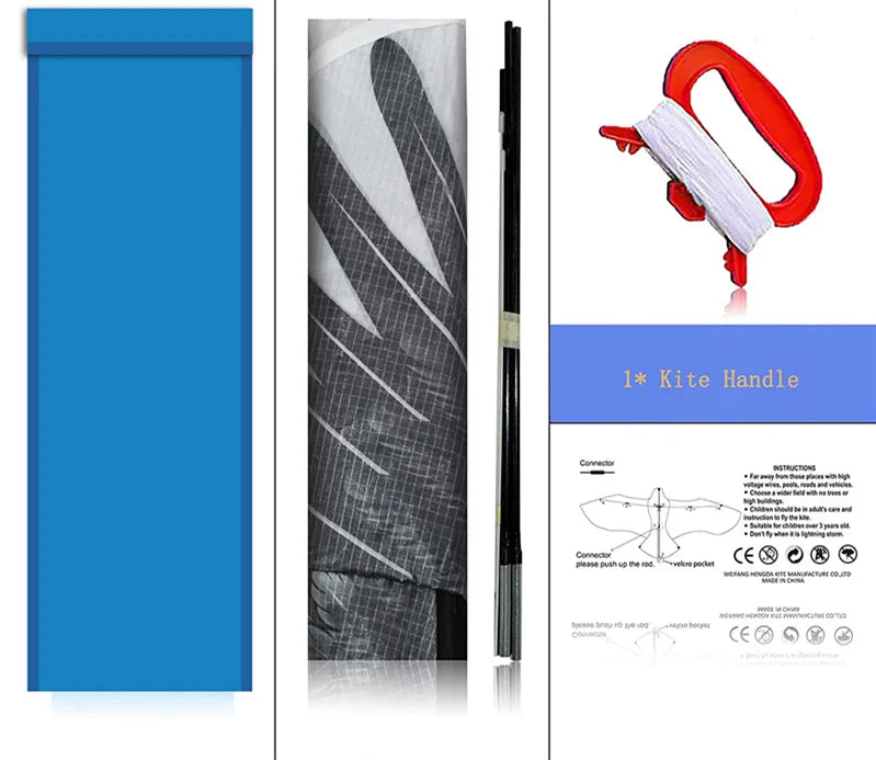 Huge 185cm Eagle Kite With Handle Line