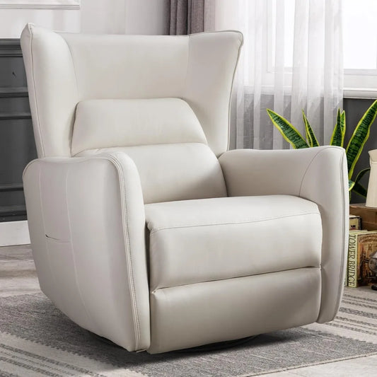 Power Swivel Rocker Recliner, Oversized with Gliding Motion
