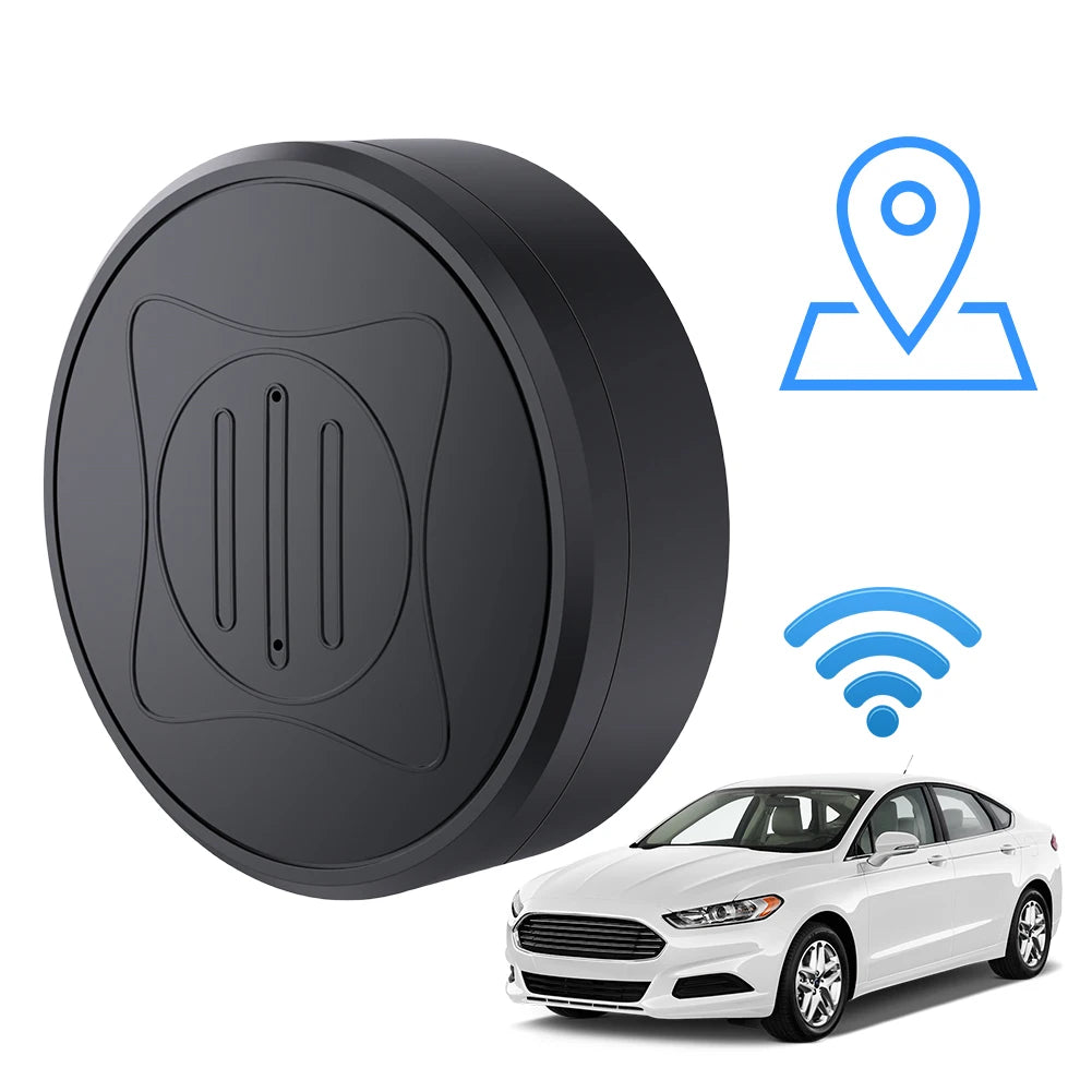 Mini GPS Tracker- Magnetic, Small and Portable w/ Real time alerts, Smart App, Tracking History
