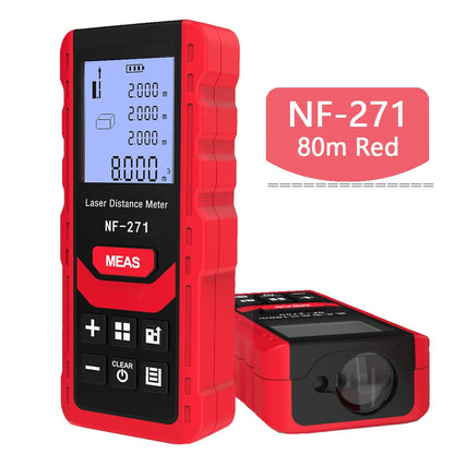 Laser Distance Meter-Rangefinder Measure Device Digital Ruler Tool