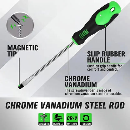 100pcs Screwdriver Set Insulated and Magnetic With Storage Tank