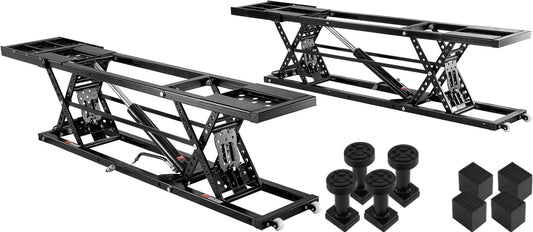 Heavy-Duty Carbon Steel Truck Lift with 120V Power Unit, Portable Car Lift