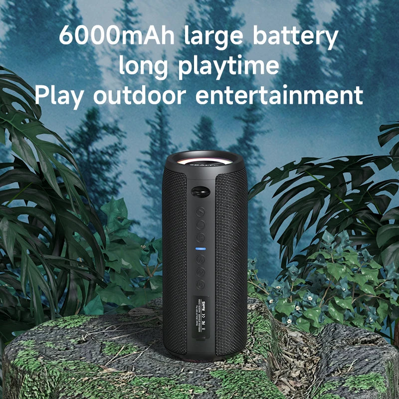 High-power Bluetooth Speaker, 40W 3D Stereo, Portable, Waterproof , Long Battery Life