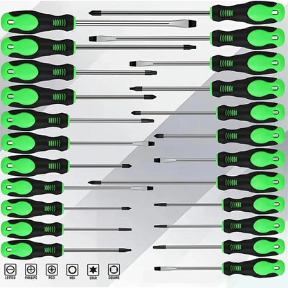 100pcs Screwdriver Set Insulated and Magnetic With Storage Tank