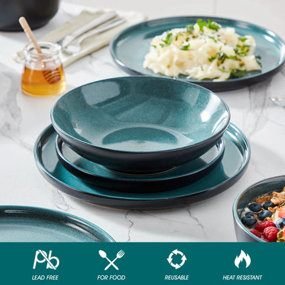 Vancasso 18/24 Piece Ceramic Stoneware Dinnerware Set