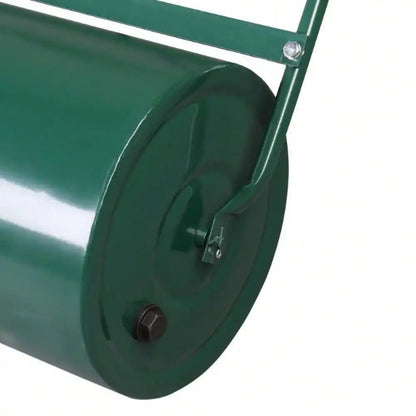 47in Lawn Roller, Cylindrical, Push or Tow Behind, Water Filled Steel Cylinder