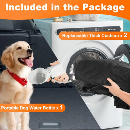 Waterproof Pet Travel Foldable Dog Mat w/Rear Car Seat  Protector