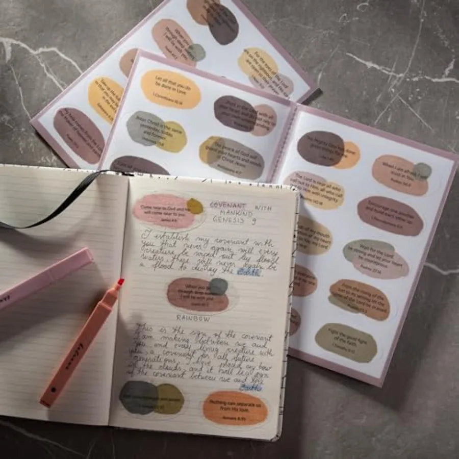 80pcs Inspirational Bible Verse Stickers for Water Bottles, Laptops, and Journals, and more