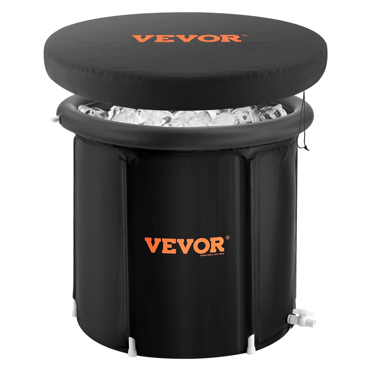 Ice Bath Tub-Cold Water Therapy for Athletes - Inflatable, Folding Bathtub