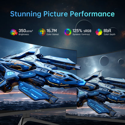 32 inch Curved Gaming Monitor w/Tilt Adjustability