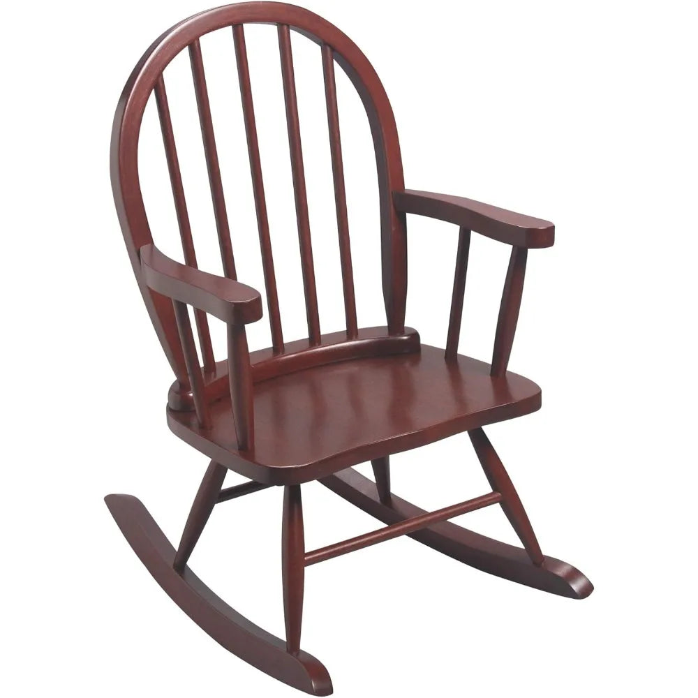 Kid's Rocking Chair -Classic Hand-Made Wooden Seat