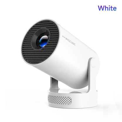 HY300 Pro + Projector w/ 5W Speaker, Built-in Android System, WiFi, and Remote Control