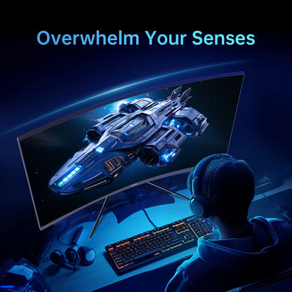 32 inch Curved Gaming Monitor w/Tilt Adjustability
