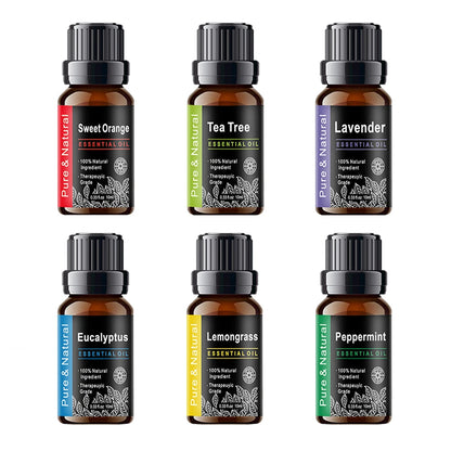 550ml Diffuser w/ 6 Essential Oils ,3 Mist Modes, Wireless Control & Auto Safety Off