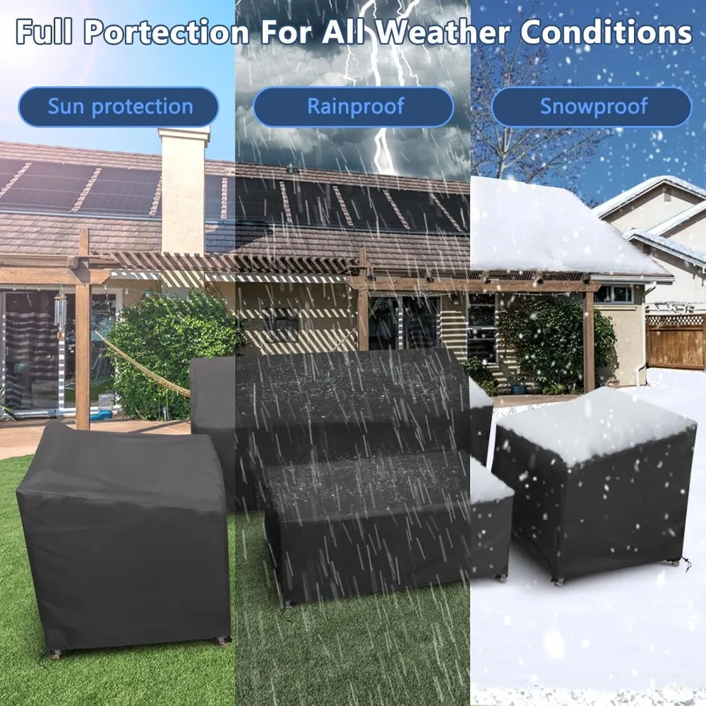Outdoor Furniture Cover, waterproof, 4 piece patio furniture set