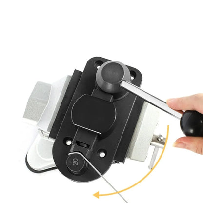 Metal Ring Bender Jewelry Making Tool , 6 Round Posts and Matching Dies