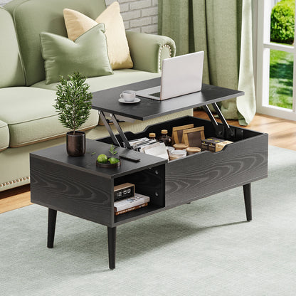 Lift Top Coffee Table w/ Hidden Storage Space w/Easy Lift