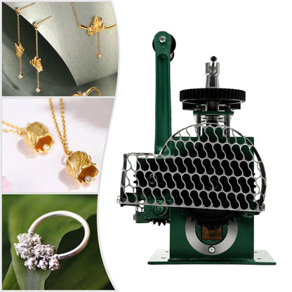120mm Rolling Mill Jewelry Machine,  Adjustable Press Thickness -  Makes Exquisite Jewelry