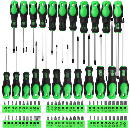 100pcs Screwdriver Set Insulated and Magnetic With Storage Tank