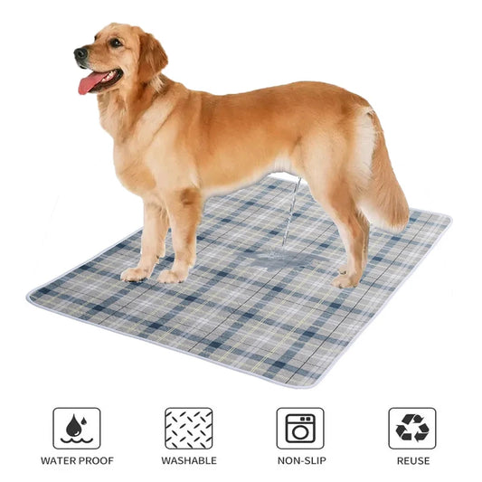 Dog Pee Pads, Washable, Reusable, Waterproof, and Absorbent