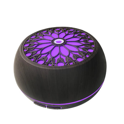 550ml Diffuser w/ 6 Essential Oils ,3 Mist Modes, Wireless Control & Auto Safety Off