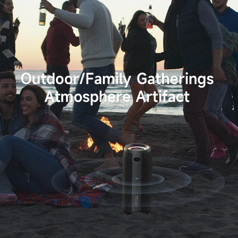 High-power Bluetooth Speaker, 40W 3D Stereo, Portable, Waterproof , Long Battery Life