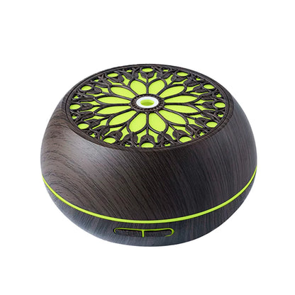 550ml Diffuser w/ 6 Essential Oils ,3 Mist Modes, Wireless Control & Auto Safety Off