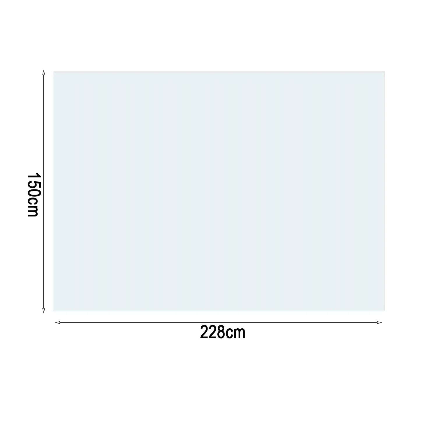 Clear Vinyl Tablecloth Protector, Waterproof, Oil-Proof, Easy to Clean, Transparent Table Cover