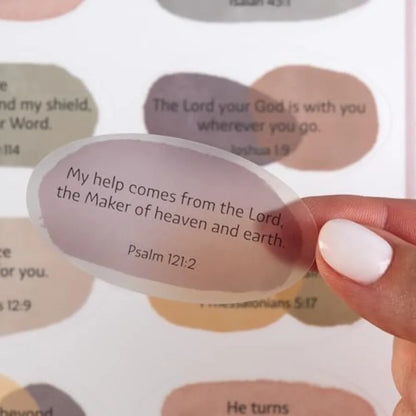 80pcs Inspirational Bible Verse Stickers for Water Bottles, Laptops, and Journals, and more