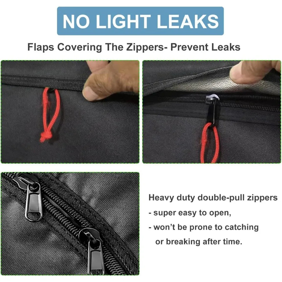 24x24x55 Grow Tent w/ Complete Kit-High Reflective Mylar