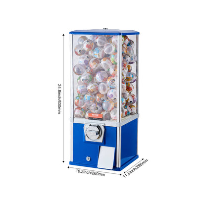 25inch Gumball Machine Coin Operated Gumball Bank