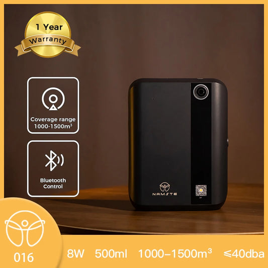 1500m³ Bluetooth Aroma Diffuser 500ML Essential Oils - App Control