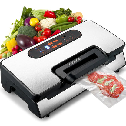 Vacuum Sealer Food Packaging Machine including 10 Vacuum bags